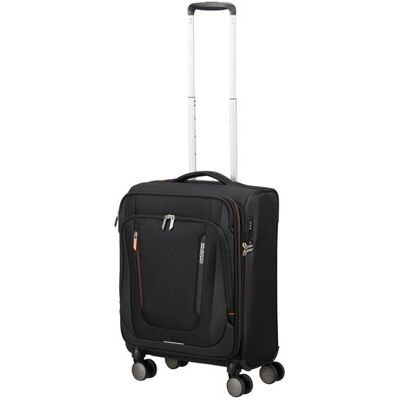 Walizka kabinowa American Tourister Wanderlite Spinner S EXP - shadow black Walizka kabinowa American Tourister Wanderlite Spinner S EXP - shadow black