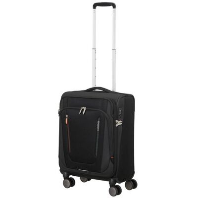 Walizka kabinowa American Tourister Wanderlite Spinner S - shadow black Walizka kabinowa American Tourister Wanderlite Spinner S - shadow black