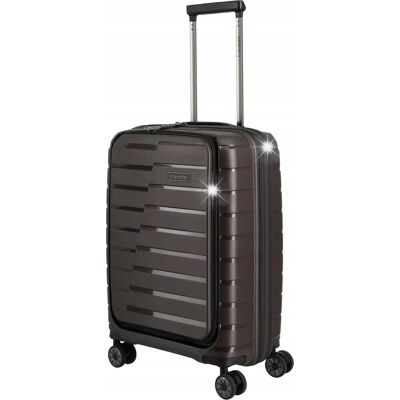 Inny producent Walizka kabinowa biznesowa Travelite Air Base 55 cm brązowy Inny producent Walizka kabinowa biznesowa Travelite Air Base 55 cm brązowy