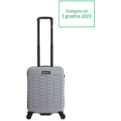 Walizka Kabinowa Discovery Reptile 55 Cm Srebrna Walizka Kabinowa Discovery Reptile 55 Cm Srebrna