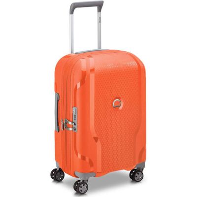 Walizka Kabinowa Poszerzana Delsey Clavel 55 Cm Tangerine Orange Walizka Kabinowa Poszerzana Delsey Clavel 55 Cm Tangerine Orange