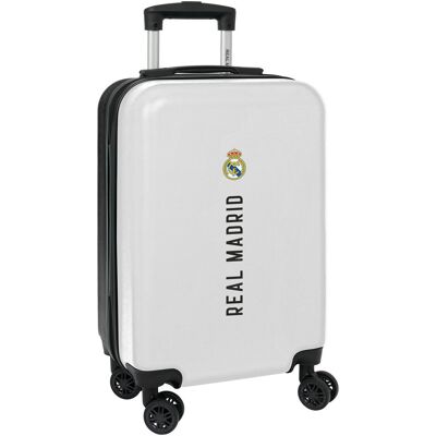 Walizka Kabinowa Real Madrid C.F. 1st Kit 24/25 Biały Szary 20' Walizka Kabinowa Real Madrid C.F. 1st Kit 24/25 Biały Szary 20'