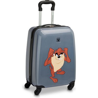 Walizka Kabinowa Roncato Looney Tunes Taz 50cm - Antracite Walizka Kabinowa Roncato Looney Tunes Taz 50cm - Antracite