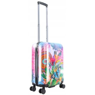 Inny producent Walizka kabinowa Saxoline Butterfly Natur 55 cm Inny producent Walizka kabinowa Saxoline Butterfly Natur 55 cm