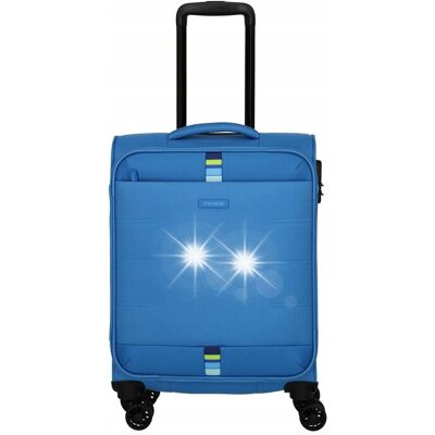 Inny producent Walizka kabinowa Travelite Rügen 55 cm niebieska Inny producent Walizka kabinowa Travelite Rügen 55 cm niebieska