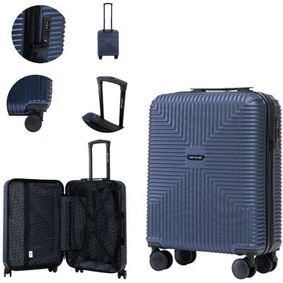 Walizka kabinowa WINGS 20 cali 31L TSA EKO policarbon recykling kółka 360 Walizka kabinowa WINGS 20 cali 31L TSA EKO policarbon recykling kółka 360