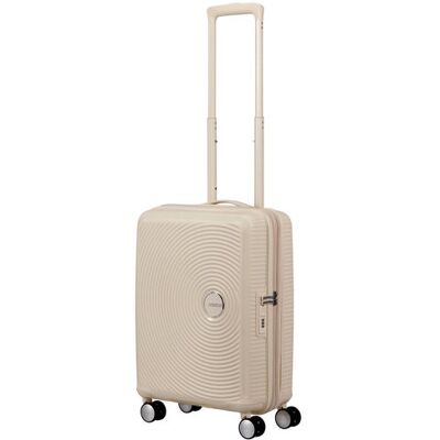 Walizka mała American Tourister Soundbox EXP - coconut sand Walizka mała American Tourister Soundbox EXP - coconut sand