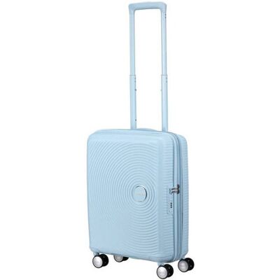 Walizka mała American Tourister Soundbox EXP - pastel blue Walizka mała American Tourister Soundbox EXP - pastel blue