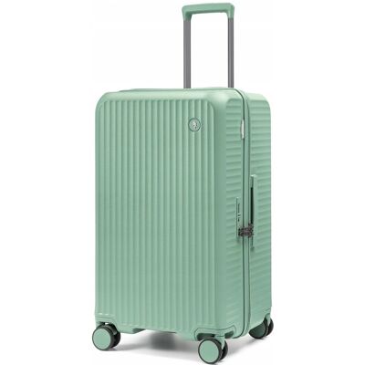 PUCCINI Walizka Średnia Podróżna Trunk Poliwęglan Twarda 4 Kółka Zielona PC036TB-5C PUCCINI Walizka Średnia Podróżna Trunk Poliwęglan Twarda 4 Kółka Zielona PC036TB-5C