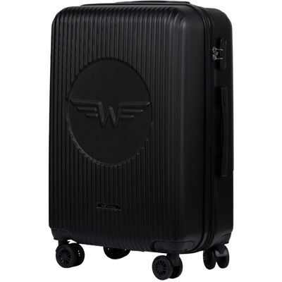 Walizka średnia Wings Swallow 3.0 BLACK 24' Walizka średnia Wings Swallow 3.0 BLACK 24'
