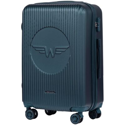 Wings Walizka podróżna POJEMNA XL na 4 kółkach zamek szyfrowy bagaż 24' Wings Walizka podróżna POJEMNA XL na 4 kółkach zamek szyfrowy bagaż 24'