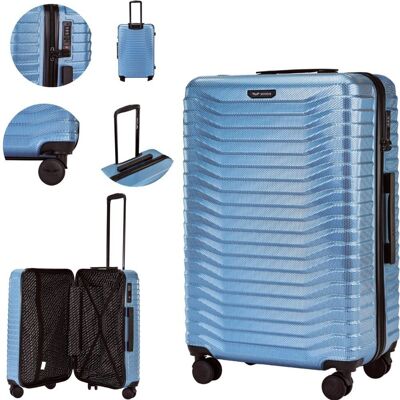 Walizka WINGS 76x48x30 pojemna XL policarbon TSA bagaż rejestrowany 97L Walizka WINGS 76x48x30 pojemna XL policarbon TSA bagaż rejestrowany 97L