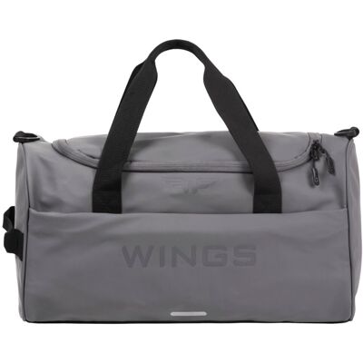 Wings pojemna SZARA torba podróżna LEKKI bagaż PODRĘCZNY do samolotu Wings pojemna SZARA torba podróżna LEKKI bagaż PODRĘCZNY do samolotu