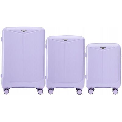 Wings Zestaw WALIZEK podróżnych z ZAMKIEM TSA na 4 kółkach komplet XXL Wings Zestaw WALIZEK podróżnych z ZAMKIEM TSA na 4 kółkach komplet XXL