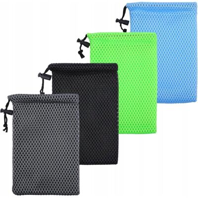 inna (Inny) WORECZKI SIATKOWE ZE ŚCIĄGACZEM ZESTAW 4 SZT 15x10 CM ORGANIZER ETUI inna (Inny) WORECZKI SIATKOWE ZE ŚCIĄGACZEM ZESTAW 4 SZT 15x10 CM ORGANIZER ETUI