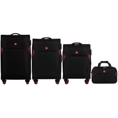 Wings Komplet Bagaży Xxl Zestaw 3 Pojemnych Walizek Na Kółkach + Torba Wings Komplet Bagaży Xxl Zestaw 3 Pojemnych Walizek Na Kółkach + Torba