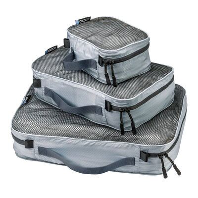 Zestaw organizerów podróżnych Cocoon Ultralight Packing Cubes Set - storm blue Zestaw organizerów podróżnych Cocoon Ultralight Packing Cubes Set - storm blue