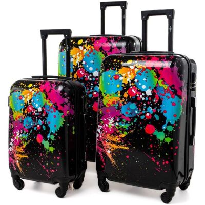 RGL Zestaw walizek podróżnych 3w1 5188 XXL XL L Ciapki RGL Zestaw walizek podróżnych 3w1 5188 XXL XL L Ciapki