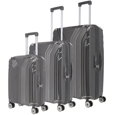 Zestaw walizek TRAVELITE ELVAA 76340-01 Czarne Zestaw walizek TRAVELITE ELVAA 76340-01 Czarne