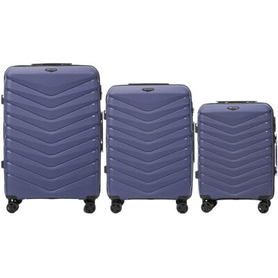 Zestaw walizek WINGS PHOENIX 2.0 BLUE Zestaw walizek WINGS PHOENIX 2.0 BLUE
