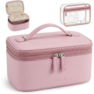 Inny producent Kosmetyczka 2szt 23x15x12cm Organizer Kuferek Na Kosmetyki Podróżny Inny producent Kosmetyczka 2szt 23x15x12cm Organizer Kuferek Na Kosmetyki Podróżny