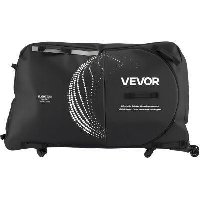 Vevor Torba Rowerowa Transportowa Walizka Samolot Uniwersalna Czarna 130 Cm Zamek Tsa Vevor Torba Rowerowa Transportowa Walizka Samolot Uniwersalna Czarna 130 Cm Zamek Tsa