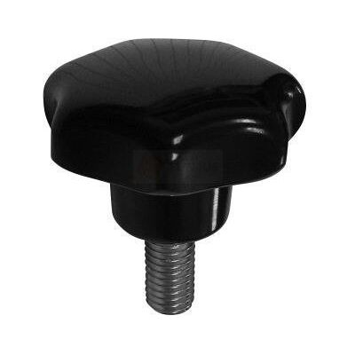 Inny producent Uchwyt Bakelitowy Z Trzpieniem Czarny M12*30Mm Inny producent Uchwyt Bakelitowy Z Trzpieniem Czarny M12*30Mm