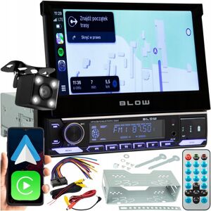 Inny producent RADIO SAMOCHODOWE 1-DIN 7 CALI WYSUWANY DOTYKOWY EKRAN CARPLAY ANDROID AUTO Inny producent RADIO SAMOCHODOWE 1-DIN 7 CALI WYSUWANY DOTYKOWY EKRAN CARPLAY ANDROID AUTO
