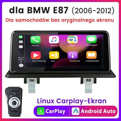 10.25' Radio Samochodowe Zmieniacz Ekranu Junsun Bmw 1er E81 E82 E87 E88 2006-12 Linux Nawigacja Idrive Carplay 2-Din Gps Navi Bt Lte 10.25' Radio Samochodowe Zmieniacz Ekranu Junsun Bmw 1er E81 E82 E87 E88 2006-12 Linux Nawigacja Idrive Carplay 2-Din Gps Navi Bt Lte