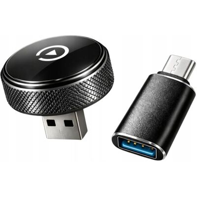 Bezmarkowe Adapter Bezprzewodowy CarPlay Android Auto Plug&Play; USB iOS Android Bezmarkowe Adapter Bezprzewodowy CarPlay Android Auto Plug&Play; USB iOS Android