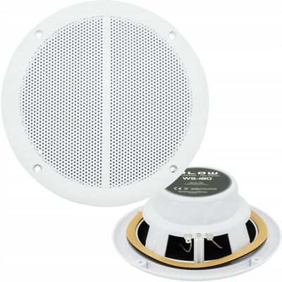 Głośnik sufitowy BLOW maskownica biała 165mm 80W Głośnik sufitowy BLOW maskownica biała 165mm 80W