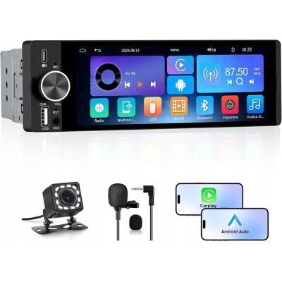 Inny producent Outlet Hexinex Radio samochodowe 1 DIN z bezprzewodowym ekranem Android Inny producent Outlet Hexinex Radio samochodowe 1 DIN z bezprzewodowym ekranem Android