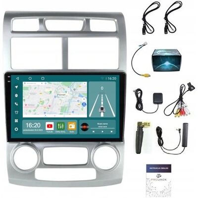 Projack RADIO ANDROID BT KIA SPORTAGE 2004-2007 256GB SIM Projack RADIO ANDROID BT KIA SPORTAGE 2004-2007 256GB SIM