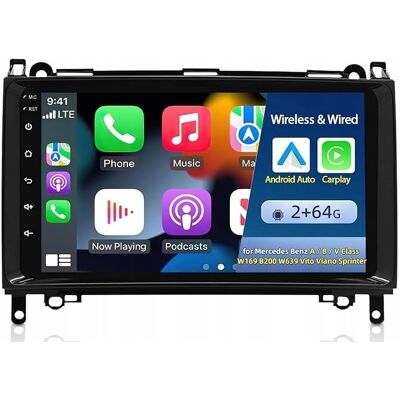 producent niezdefiniowany Radio Android Mercedes-Benz B200 2008-2011 + Kamera Cofania producent niezdefiniowany Radio Android Mercedes-Benz B200 2008-2011 + Kamera Cofania