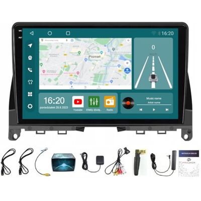 Projack RADIO ANDROID MERCEDES W204 2007-10 USB 256GB SIM Projack RADIO ANDROID MERCEDES W204 2007-10 USB 256GB SIM