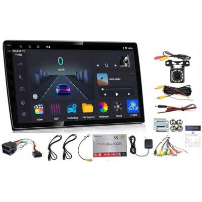 Projack Radio GPS 10 Cali 2 Din Bluetooth Android Auto Carplay Wifi USB 4/64Gb QLED Projack Radio GPS 10 Cali 2 Din Bluetooth Android Auto Carplay Wifi USB 4/64Gb QLED