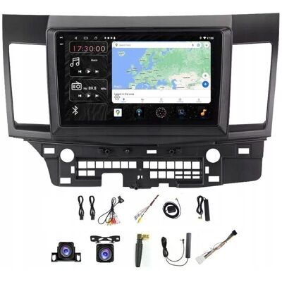 Projack Radio GPS Android Auto Carplay Mitsubishi Lancer 2008-15 4Gb 64Gb Modem Sim Projack Radio GPS Android Auto Carplay Mitsubishi Lancer 2008-15 4Gb 64Gb Modem Sim