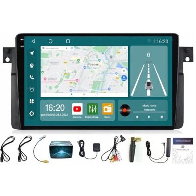 Projack RADIO GPS ANDROID BT BMW E46 1998-2005 8/256GB SIM Projack RADIO GPS ANDROID BT BMW E46 1998-2005 8/256GB SIM