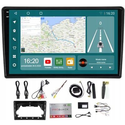 Projack RADIO GPS ANDROID FORD TRANSIT CUSTOM 2020-2024 CARPLAY 8GB 256GB SIM Projack RADIO GPS ANDROID FORD TRANSIT CUSTOM 2020-2024 CARPLAY 8GB 256GB SIM