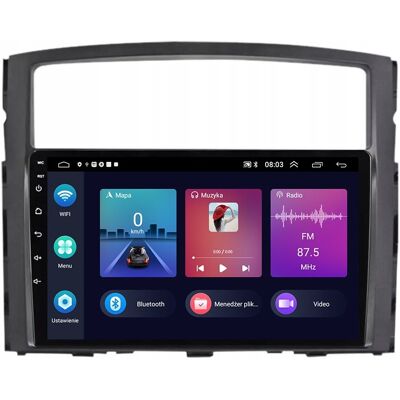Projack Radio GPS Android Nawigacja Mitsubishi Pajero 2006-2014 Carplay 2Gb 64Gb Projack Radio GPS Android Nawigacja Mitsubishi Pajero 2006-2014 Carplay 2Gb 64Gb