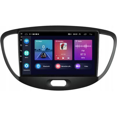 Projack RADIO GPS ANDROID NAWIGACJA WIFI HYUNDAI I10 2007-2013 CARPLAY BT 2GB 64GB Projack RADIO GPS ANDROID NAWIGACJA WIFI HYUNDAI I10 2007-2013 CARPLAY BT 2GB 64GB