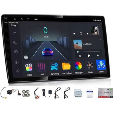 Projack Radio Nawigacja 2Din GPS Android Auto Carplay Wifi USB Bluetooth 64Gb QLED Projack Radio Nawigacja 2Din GPS Android Auto Carplay Wifi USB Bluetooth 64Gb QLED