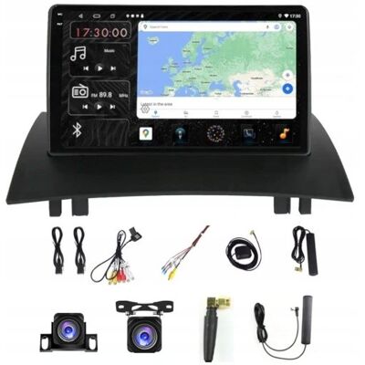 Projack Radio Nawigacja Android Carplay Bt Renault Megane 2002-09 USB 4Gb 64Gb Sim Projack Radio Nawigacja Android Carplay Bt Renault Megane 2002-09 USB 4Gb 64Gb Sim