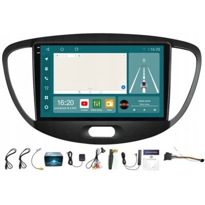 Projack RADIO NAWIGACJA ANDROID CARPLAY HYUNDAI I10 2007-2013 8/256GB SIM Projack RADIO NAWIGACJA ANDROID CARPLAY HYUNDAI I10 2007-2013 8/256GB SIM