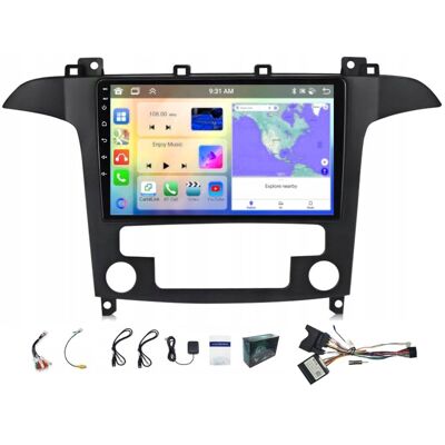 Projack Radio Nawigacja Android Ford Smax Galaxy GPS Carplay 6Gb 128Gb Projack Radio Nawigacja Android Ford Smax Galaxy GPS Carplay 6Gb 128Gb