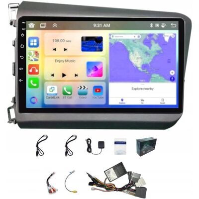 Projack RADIO NAWIGACJA ANDROID HONDA CIVIC 2012-2015 GPS CARPLAY 6GB 128GB Projack RADIO NAWIGACJA ANDROID HONDA CIVIC 2012-2015 GPS CARPLAY 6GB 128GB