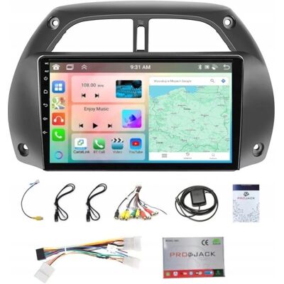 Projack RADIO NAWIGACJA ANDROID TOYOTA RAV 4 2001-2006 CARPLAY WIFI USB 4GB 64GB Projack RADIO NAWIGACJA ANDROID TOYOTA RAV 4 2001-2006 CARPLAY WIFI USB 4GB 64GB