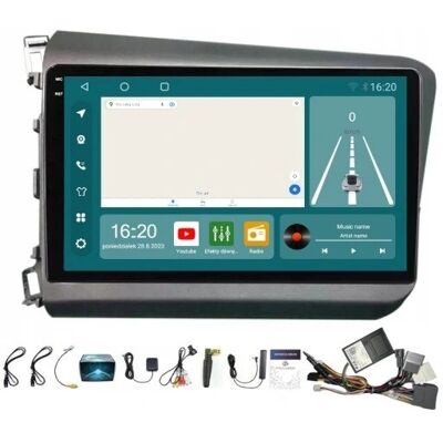 Projack RADIO NAWIGACJA BLUETOOTH ANDROID CARPLAY HONDA CIVIC 2012-2015 8/256GB SIM Projack RADIO NAWIGACJA BLUETOOTH ANDROID CARPLAY HONDA CIVIC 2012-2015 8/256GB SIM