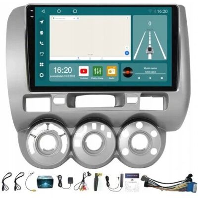 Projack RADIO NAWIGACJA BLUETOOTH ANDROID CARPLAY HONDA JAZZ 2001-2008 8/256GB SIM Projack RADIO NAWIGACJA BLUETOOTH ANDROID CARPLAY HONDA JAZZ 2001-2008 8/256GB SIM