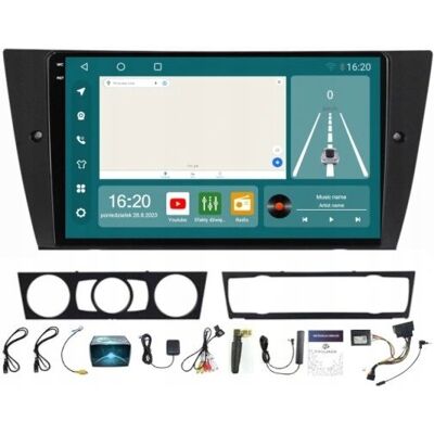 Projack RADIO NAWIGACJA BMW E90/E91/E92 2005-2012 CARPLAY ANDROID 8/256GB SIM Projack RADIO NAWIGACJA BMW E90/E91/E92 2005-2012 CARPLAY ANDROID 8/256GB SIM